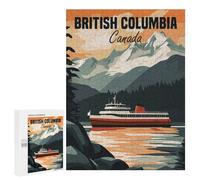 Jigsaw for Teenagerss500 PCS British Columbia Puzzle for Adults Fun Games Difficult Challenge Deal As Gifts for The Whole Family 500 PCS