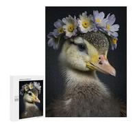 Jigsaw for Teenagerss500 PCS Cute Baby Fluffy Duck Puzzle for Adults Fun Games Difficult Challenge Deal As Gifts for The Whole Family 500 PCS