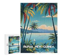 Jigsaw for Teenagerss500 PCS Papua Tropical Escape Puzzle for Adults Fun Games Difficult Challenge Deal As Gifts for The Whole Family 500 PCS
