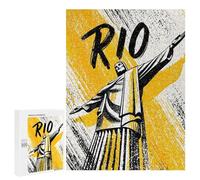 Jigsaw for Teenagerss500 PCS Rio De Janeiro Travel Puzzles for Adults Relaxing Games Wall Decoration Unique Birthday And Gifts 500 PCS
