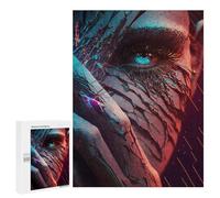 Jigsaw for Teenagerss500 PCS Shattered Reality Digital Art Adult Puzzles Relaxing Games Difficult Challenge Unique Birthday And Gifts 500 PCS