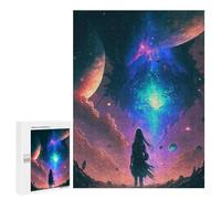 Jigsaw for Teenagerss500 PCS Stargazer's Journey Puzzles for Adults Relaxing Games Wall Decoration Unique Birthday And Gifts 500 PCS