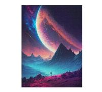 Jigsaw for Teenagerss52x38cm/1000pcs Explore The Spacescape Adult Jigsaw Puzzle Relax Games Difficult Challenge for Birthday, Chrismas 52x38cm/1000pcs