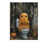 Jigsaw for Teenagerss52x38cm/1000pcs Orange Bohoo Pooping Adult Jigsaw Puzzle Relax Games Difficult Challenge for Birthday, Chrismas 52x38cm/1000pcs
