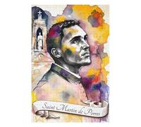 Jigsaw for Teenagerss75x50cm/1000pcs Saint Martin De Porres Adult Jigsaw Puzzle Relax Games Difficult Challenge for Birthday, Chrismas 75x50cm/1000pcs
