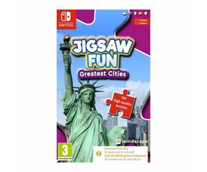 Jigsaw Fun Greatest Cities [Code in a Box] Switch NEW AND SEALED - FREE P&P