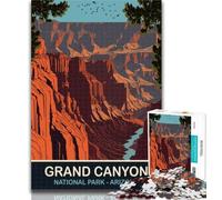 Jigsaw Grand Canyon National Park Jigsaw Puzzles for Teenagers 1000,Learning Educational Toys Family Games Enhance Love between Couples 75x50cm