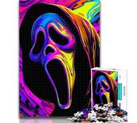 Jigsaw Horror Movies Jigsaws Puzzles 1000 Pieces for Teenagers Gifts,Fun Activity for Home, Rainy Days Toys, Birthday Gifts 26x38cm