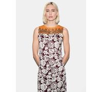 Jigsaw Jersey Batik Top Burgundy Mix