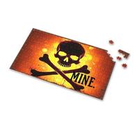 Jigsaw Jolly Roger: Danger Ahead! Picture Puzzle Spot It Game For Kids Games For Kids 8-12(500PCS)