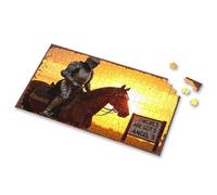 Jigsaw Knight In Shining Armor Meets Western Wisdom: 'Cowgirls Are Got S Picture Puzzle 4 Year Old Boy Gift 4 Year Old Boy Gift(1000PCS)