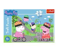 Jigsaw Maxi Puzzle Peppa Pig's Active Day 24 Piece Puzzle Trefl 3 Years+