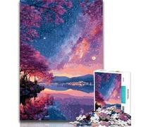Jigsaw Night View Jigsaw Puzzles for Teenagers 1000 Pieces,Birthday Present, Gifts, Wall Art for And Age 14 Years Up 26x38cm