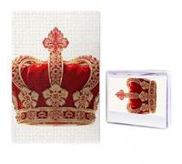 Jigsaw Puzzle 100 Pieces Personalized Wooden Picture from Photos Puzzles Custom Puzzle from Pictures red crown Puzzles for Adults Family Birthday Christmas Valentine's Day Gifts