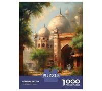Jigsaw Puzzle 1000 Agra Charm India Jigsaw for Adults Family Game Analysis And Logic Unique Gifts for Birthday And Christmas 52x38cm/1000pcs