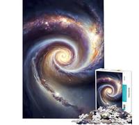 Jigsaw Puzzle 1000 Andromeda Galaxy Brain Intelligence Challenge Addictive Toys Relaxing Games Perfect Decoration Secret Santa Gifts (Size 38x52cm)