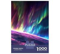 Jigsaw Puzzle 1000 Aurora Beyond Jigsaw for Adults Family Game Analysis And Logic Unique Gifts for Birthday And Christmas 38x26cm/1000pcs