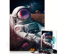 Jigsaw Puzzle 1000 Beauty Of The Cosmos Neat Edge Decor Creative Skill Toy Easy Time Fun Christmas Fun Gift (38x52cm)