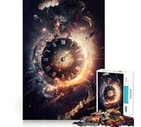 Jigsaw Puzzle 1000 Big Bang of Time Neat Edge Decor Creative Skill Toy Easy Time Fun Christmas Fun Gift (50x75cm)