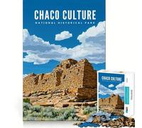 Jigsaw Puzzle 1000 Chaco Culture Nt Hist Park Exact Cut Art Logic Thinking Play Calm Play Time Birthday Activity (50x75cm)