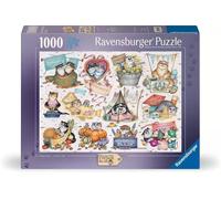 Jigsaw Puzzle 1000 Crazy Cat Calendar