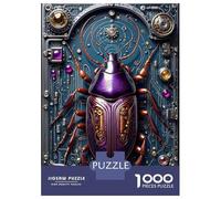 Jigsaw Puzzle 1000 Cybernetic Cockroach Jigsaw for Adults Family Game Analysis And Logic Unique Gifts for Birthday And Christmas 52x38cm/1000pcs