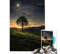 Jigsaw Puzzle 1000 Daybreak Over The Valley Educational Game Brain Intelligence Challenge Addictive Toys Secret Santa Gifts Birthday Present (Size 50x75cm)