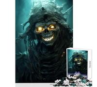 Jigsaw Puzzle 1000 Dead Wizard Rise in Skull Jigsaw Puzzles for Adults For Family Fun Difficult And Challenge Learning Educational Toys (38x52cm)
