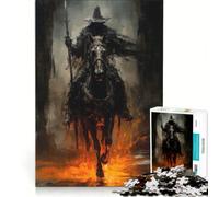 Jigsaw Puzzle 1000 Death Is Coming, Toy Wall Decor, Difficult Challenge, Unique Gifts for Birthday And Christmas 38x52cm