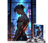 Jigsaw Puzzle 1000 Emerging From The Digital Toy Wall Decor Great Gift for Games Educational Game with Fully Interlocking Randomly Shaped Pieces Size 50x75cm