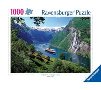 Ravensburger 12000475 - Norwegian Fjord - 1000 pieces jigsaw puzzle - Puzzle for adults and kids age 14 years up, nature puzzle, landscape jigsaw