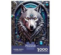 Jigsaw Puzzle 1000 Galactic Wolf Chronicles Jigsaw for Adults Family Game Analysis And Logic Unique Gifts for Birthday And Christmas 38x26cm/1000pcs