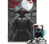 Jigsaw Puzzle 1000 Ghost Samurai Assassin, Relaxing Games, Interesting Stress Reduction, Gifts for Friends And Family 38x52cm