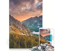 Jigsaw Puzzle 1000 High Tatras Mountains Toy Wall Decor Difficult Challenge Unique Gifts for Birthday And Christmas 50x75cm