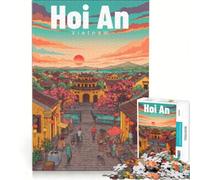 jigsaw puzzle 1000 Hoi An Twilight | 38x26cm Impossible game Wishlist with Santa Claus for is ideal as a gift