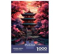 Jigsaw Puzzle 1000 Japanese Kominka Painting Jigsaw for Adults Family Game Analysis And Logic Unique Gifts for Birthday And Christmas 52x38cm/1000pcs