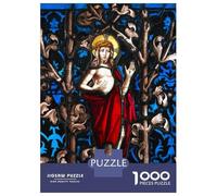 Jigsaw Puzzle 1000 Man of Sorrows Adult Jigsaw Puzzle Brain Teaser Game Precision Cutting Unique Gifts for Birthday And Christmas 70x50cm/1000pcs