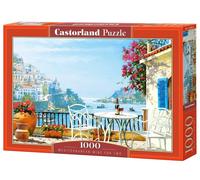Puzzle 1000 pièces : Vin Méditerranéen pour Deux