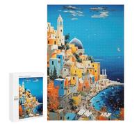 Jigsaw Puzzle 1000 PCS Amalfi Coast Italy Jigsaws for Adults Toy Wall Decor Difficult Hard Unique Gifts for Birthday And Christmas 1000 PCS
