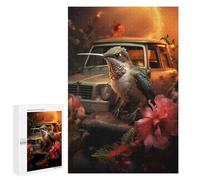 Jigsaw Puzzle 1000 PCS Beautiful Colorful Bird Jigsaws for Adults Toy Wall Decor Pattern Assembly Deal As Gifts for The Whole Family 1000 PCS