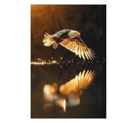 Jigsaw Puzzle 1000 PCS Beautiful Magical Eagle Jigsaw for Adults Toy Wall Decor Staycation Kill Time Unique Birthday And Gifts 1000 PCS