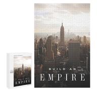 Jigsaw Puzzle 1000 PCS Build An Empire Jigsaw Puzzles for Teenagerss Hand Speed Race Fun Activities at Home Challenging Game And Family Play 1000 PCS