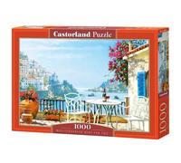 Puzzle 1000 pièces : Vin Méditerranéen pour Deux