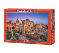 CASTORLAND 1000 Piece Jigsaw Puzzles, The Roman Forum, Rome, Italy, Forum Romanum, Ancient Building, Historical Puzzles, Adult Puzzle, Castorland C-105304-2