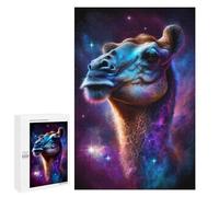 Jigsaw Puzzle 1000 PCS Cosmic Camel Portrait-2 Puzzles for Teenagerss Stress Reliever Educational Challenge Unique Birthday And Gifts 1000 PCS