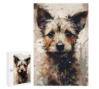 Jigsaw Puzzle 1000 PCS Cute Little Dog Jigsaws for Adults Toy Wall Decor Pattern Assembly Deal As Gifts for The Whole Family 1000 PCS