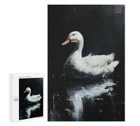 Jigsaw Puzzle 1000 PCS Ducks Noir World Jigsaws for Adults Anti-Stress Toys Staycation Kill Time Help The Brain Exercise 1000 PCS