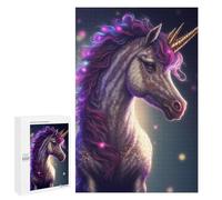 Jigsaw Puzzle 1000 PCS Enchanted Unicorn Portrait Jigsaws for Adults Toy Wall Decor Difficult Hard Unique Gifts for Birthday And Christmas 1000 PCS