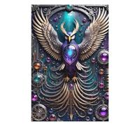 Jigsaw Puzzle 1000 PCS Ethereal Owl Technology Jigsaw for Adults Toy Wall Decor Staycation Kill Time Unique Birthday And Gifts 1000 PCS