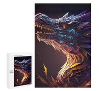 Jigsaw Puzzle 1000 PCS for Adults Abstract Dragon Head V2 Jigsaws for Adults DIY Toys But Fun And Humorous for Birthday, Chrismas 1000 PCS